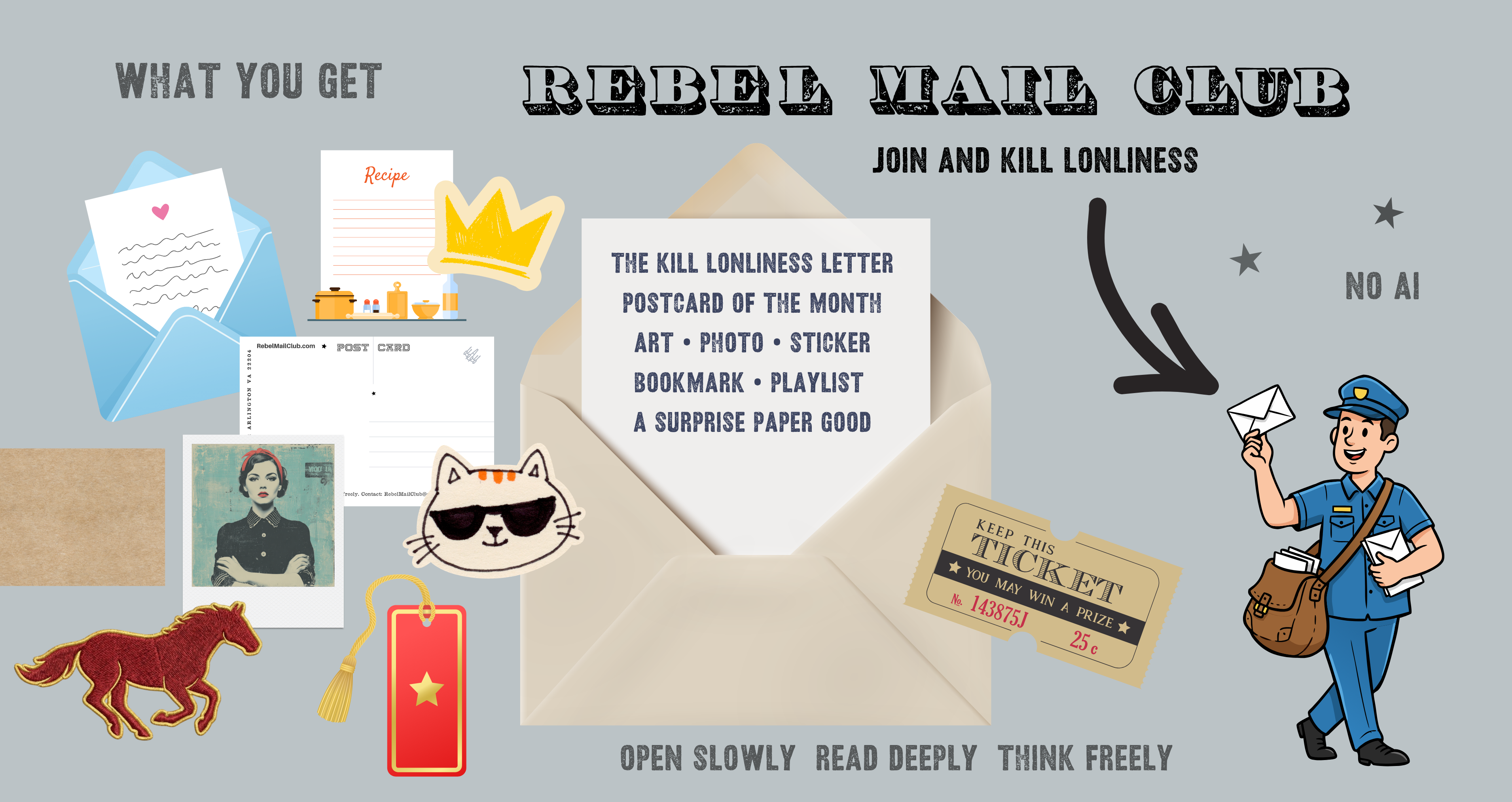 Join the Rebel Mail Club